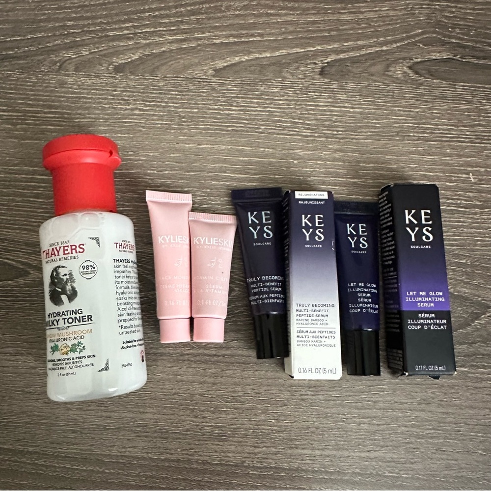 Thayer’s Hydrating Milky Toner Keys Truly Becoming Let Me Glow Serum Kylie Skin